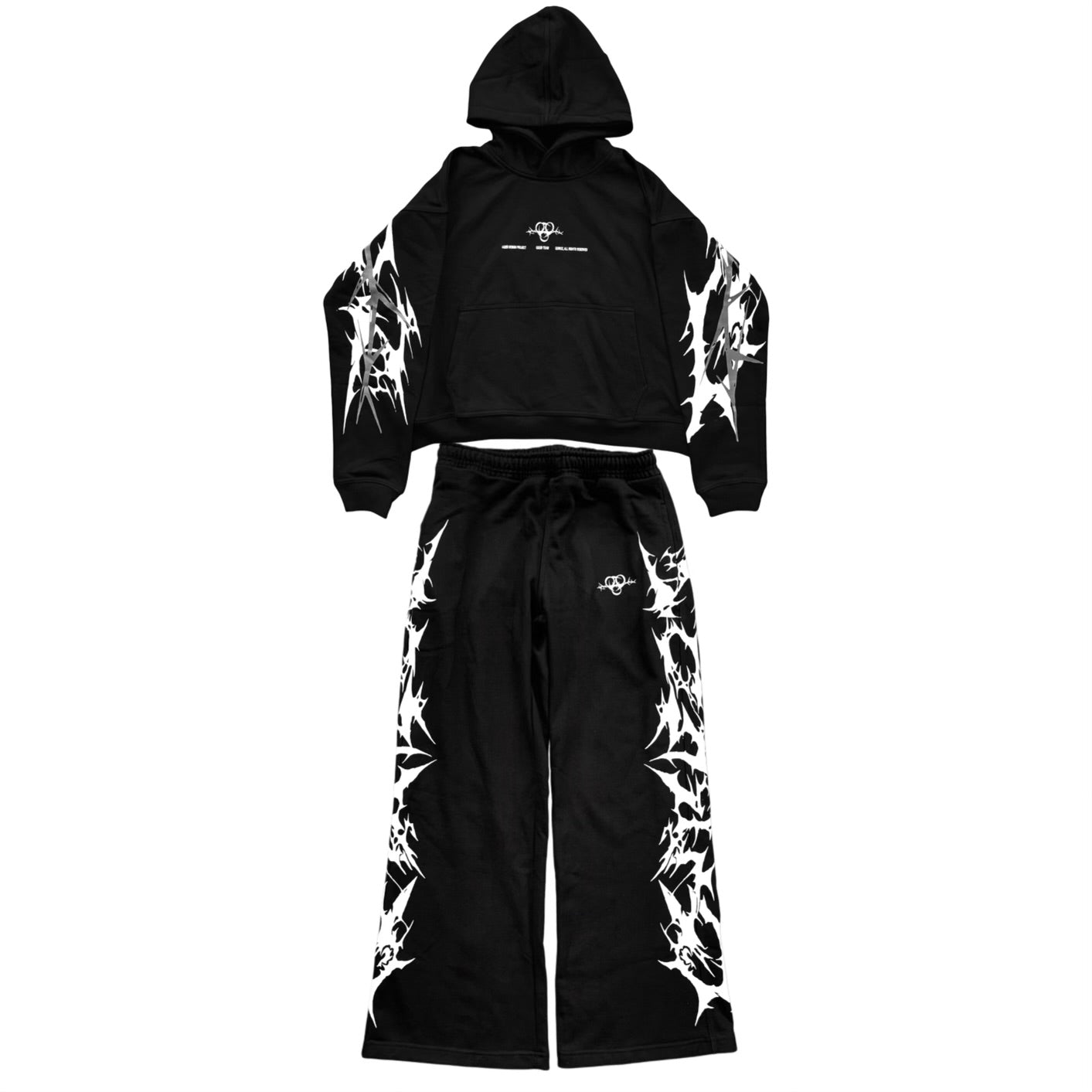Staff Black Set Hoodie + Sweatpants