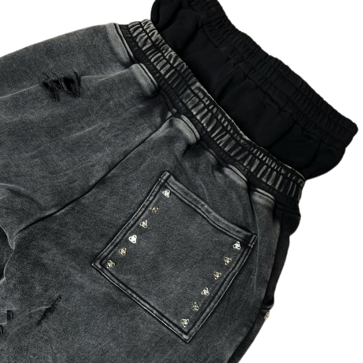 2044® Double Layer Sweats in Stone Wash