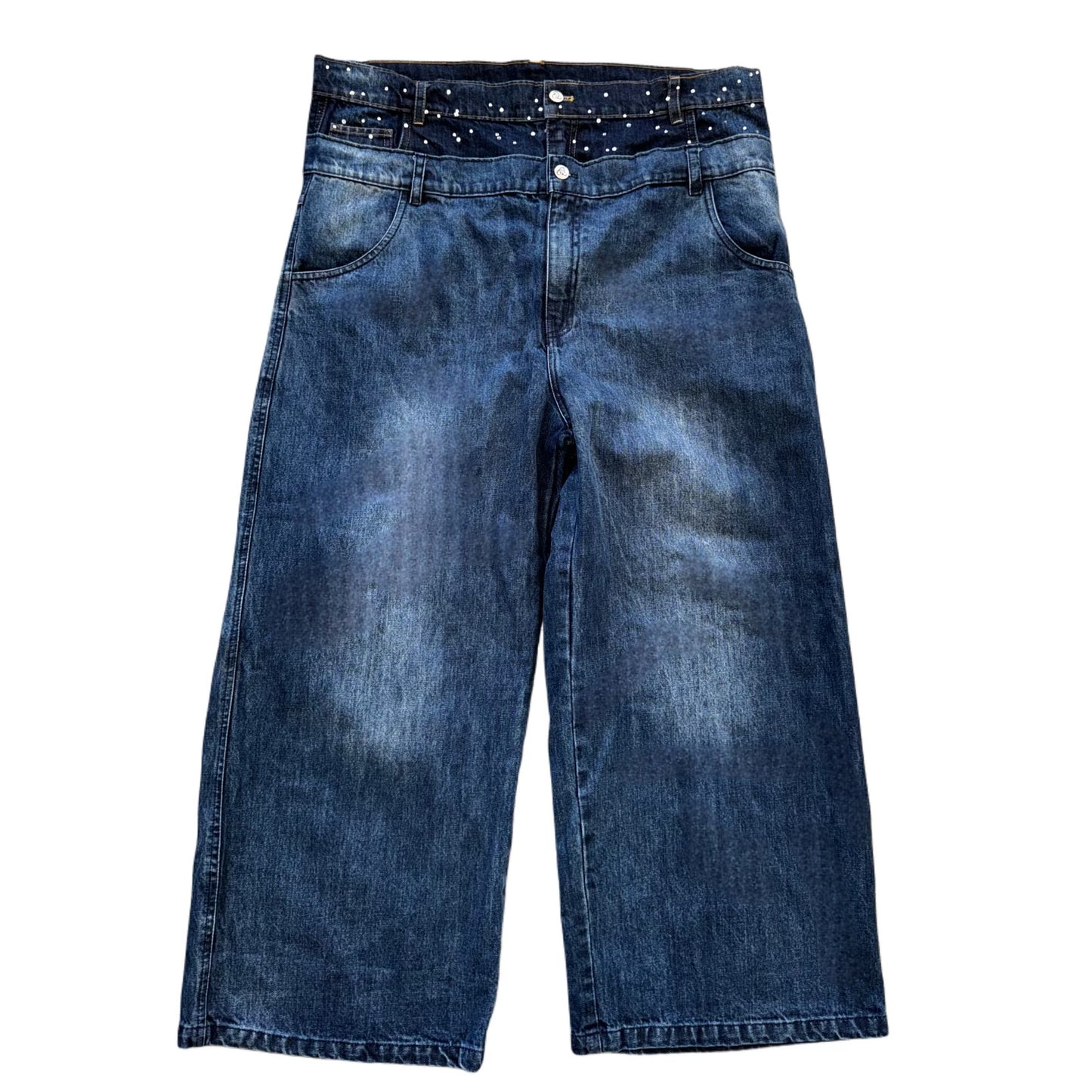 Double Layer Blue Denim