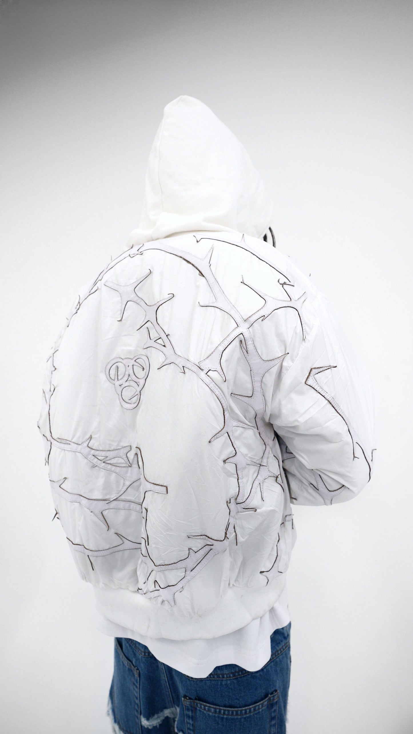 Season 1® "Thorn" Leather Jacket in White