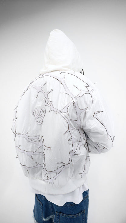 Season 1® "Thorn" Leather Jacket in White