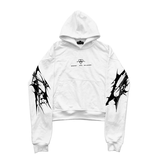 Staff White Hoodie