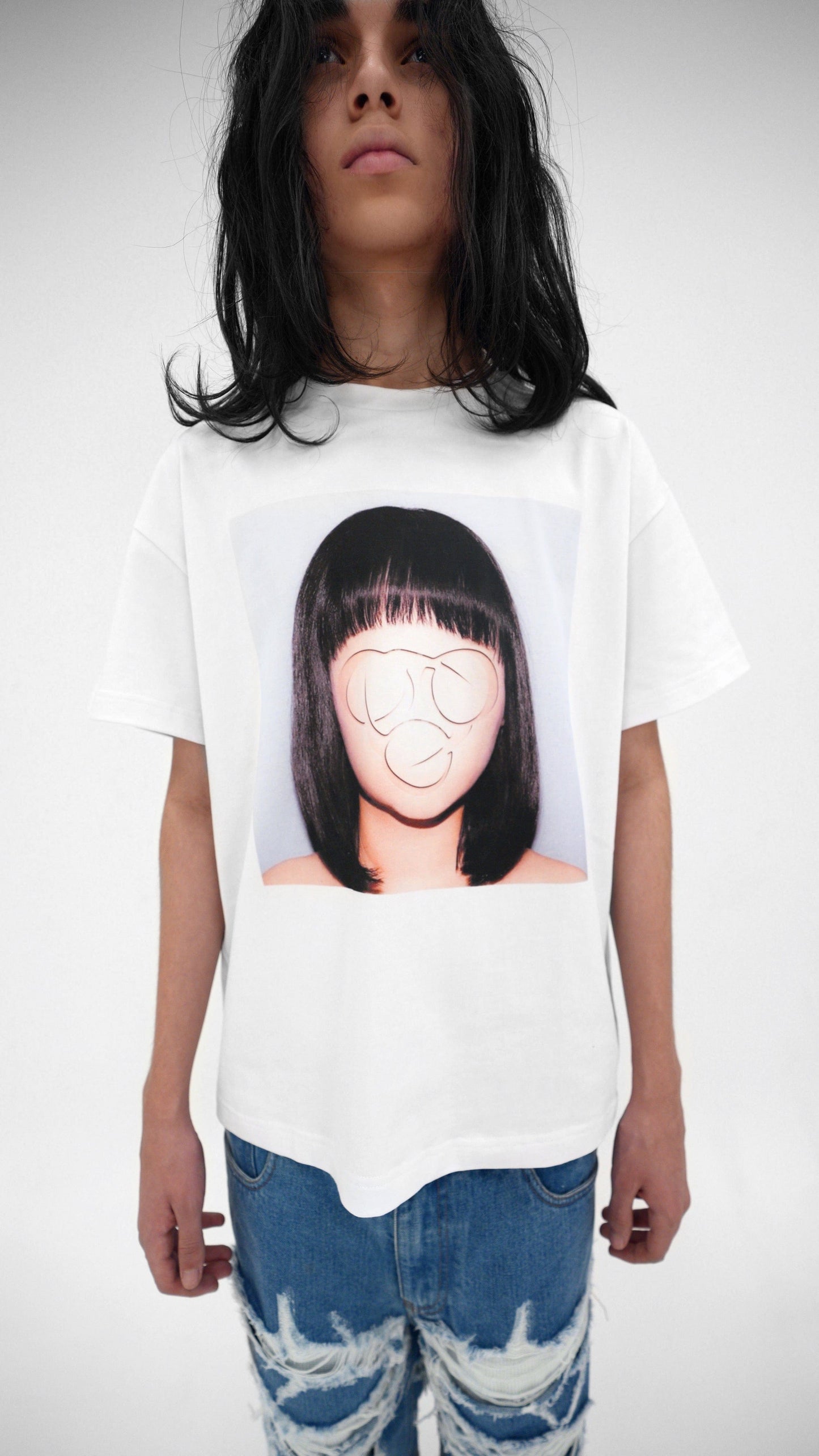 Season 1® "Faceless" Tee in White