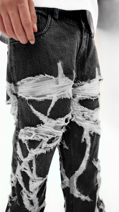 Season 1® "Thorn" Denim Pants in Black