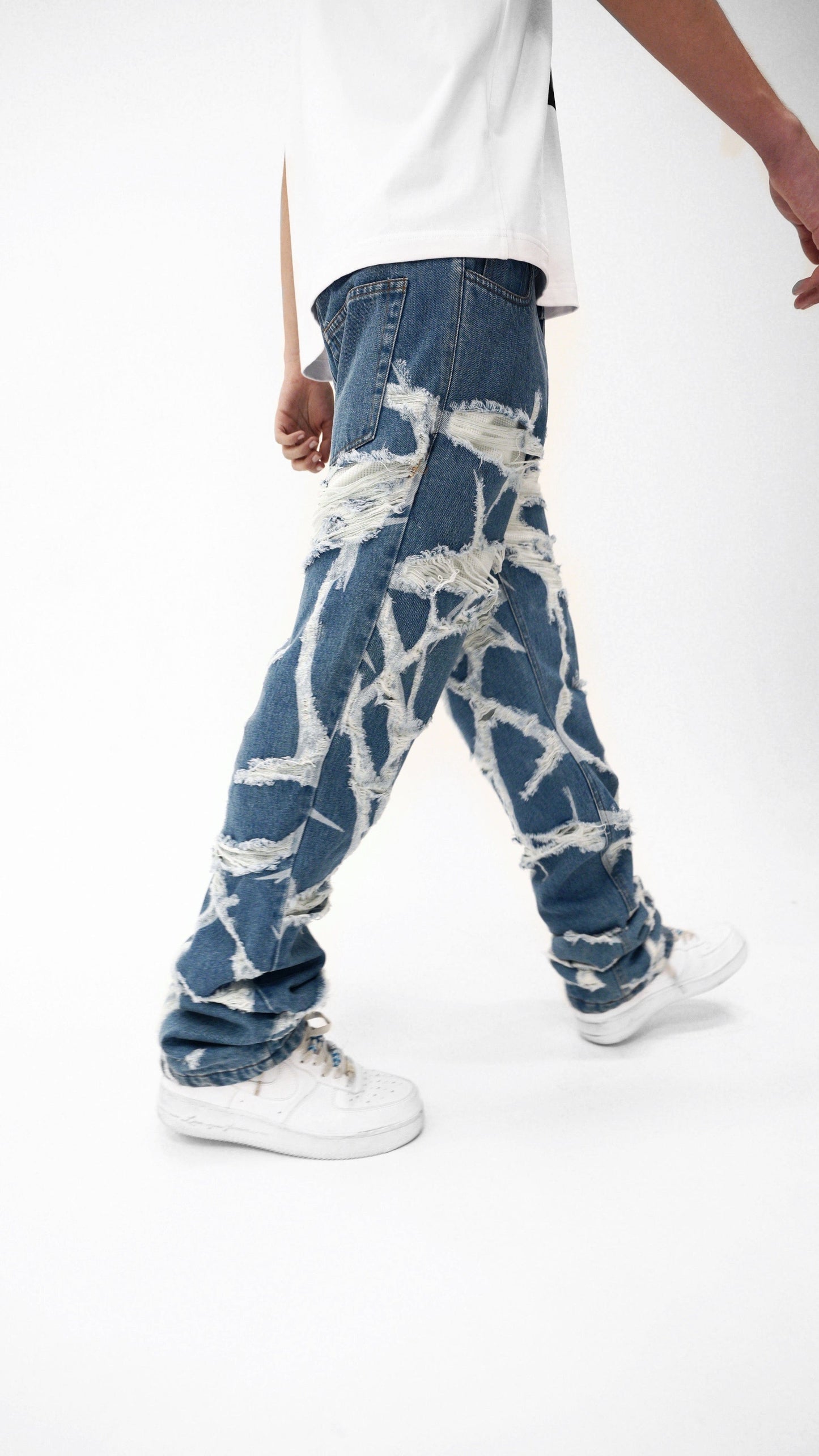 Season 1® "Thorn" Denim Pants in Blue