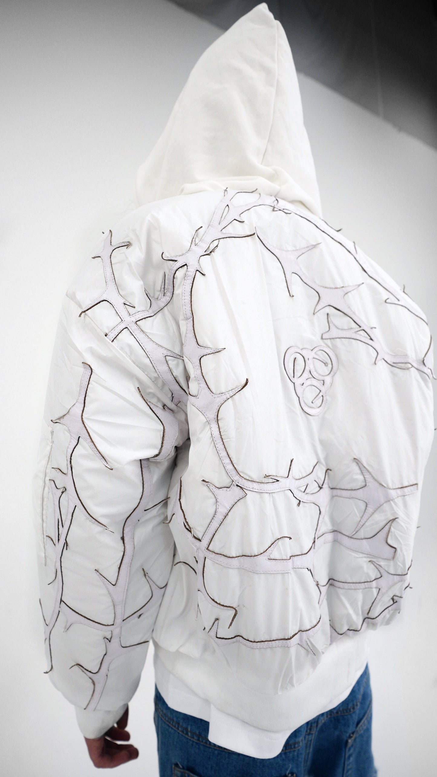 Season 1® "Thorn" Leather Jacket in White