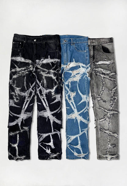 Season 1® "Thorn" Denim Pants in Black